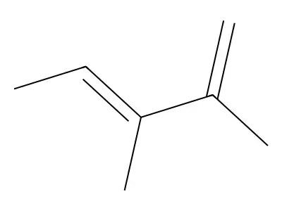 2,3-Dimethyl-1,3-pentadiene structure