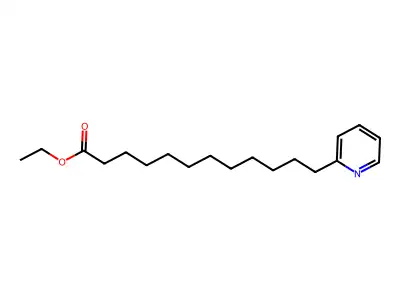 Ethyl 12-(pyridin-2-YL)dodecanoate structure