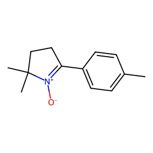 2,2-dimethyl-5-(4-methylphenyl)-3,4-dihydro-2H-pyrrolium-1-olate structure