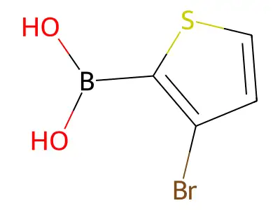 3-Bromothiophene-2-boronic acid structure