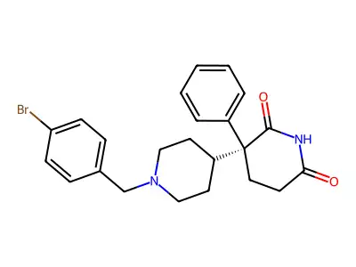 4-Bromodexetimide structure