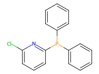 2-Chloro-6-(diphenylphosphino)pyridine structure