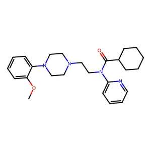(carbonyl-11C)WAY-100635 structure