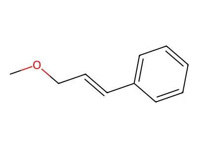 p-Methoxypropenylbenzol structure