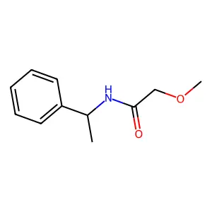 2-Methoxy-N-((1R)-1-phenylethyl)acetamide structure