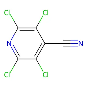 2,3,5,6-Tetrachloroisonicotinonitrile structure