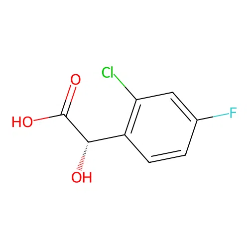 (S)-2-(2-Chloro-4-fluorophenyl)-2-hydroxyacetic Acid structure