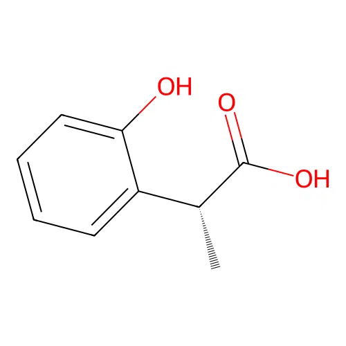 2-(2-Hydroxyphenyl)propanoic acid, (2R)- structure
