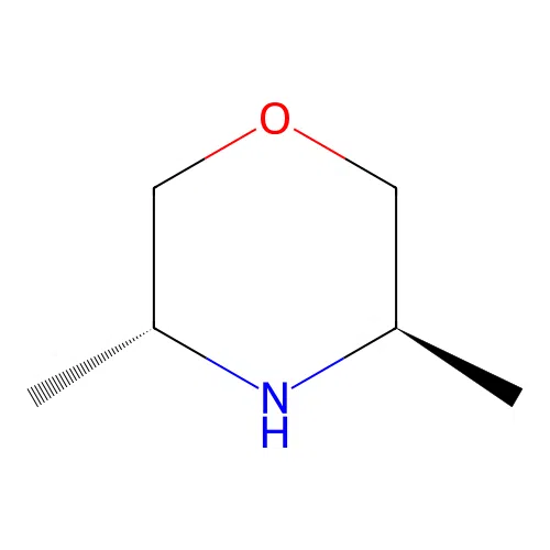 (3R,5R)-3,5-dimethylmorpholine structure