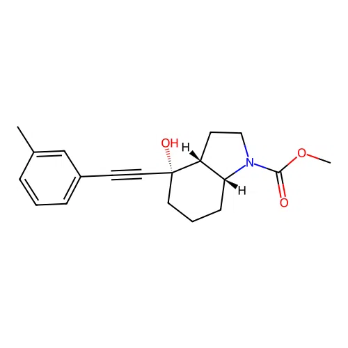Mavoglurant structure