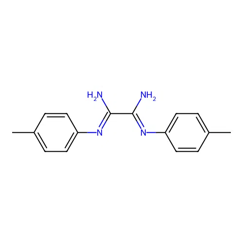 N'~1~,N'~2~-bis(4-methylphenyl)ethanediimidamide structure