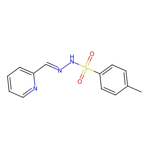 4-methyl-N'-[(E)-(pyridin-2-yl)methylidene]benzene-1-sulfonohydrazide structure