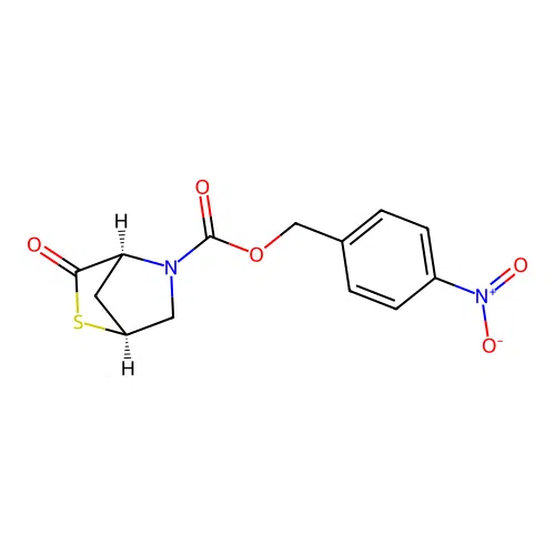4-Nitrobenzyl (1S,4S)-3-oxo-2-thia-5-azabicyclo[2.2.1]heptane-5-carboxylate structure