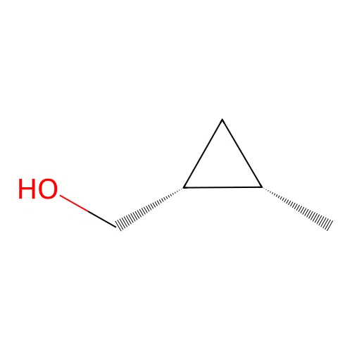 [(1R,2S)-rel-2-methylcyclopropyl]methanol structure