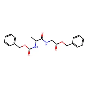 Benzyl N-[(benzyloxy)carbonyl]alanylglycinate structure