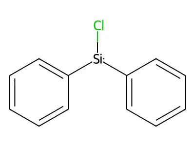 Chloro(diphenyl)silane structure