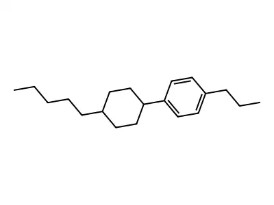 1-(trans-4-Pentylcyclohexyl)-4-propylbenzene structure