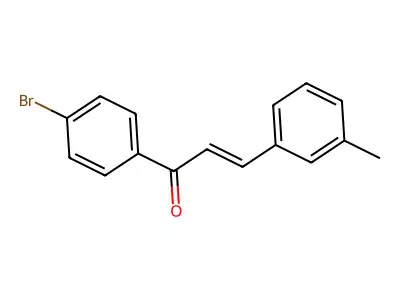 1-(4-Bromophenyl)-3-(m-tolyl)prop-2-en-1-one structure