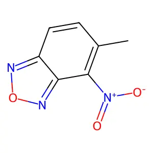 5-Methyl-4-nitro-2,1,3-benzoxadiazole structure