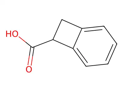 Bicyclo(4.2.0)octa-1,3,5-triene-7-carboxylic acid structure