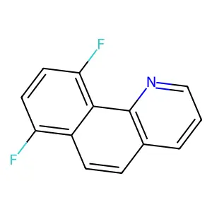 7,10-Difluorobenzo(h)quinoline structure