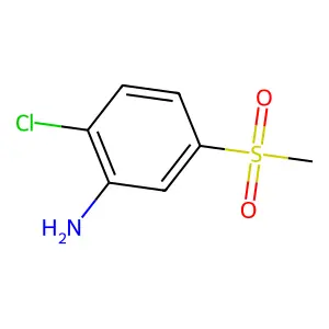 2-Chloro-5-methanesulfonylaniline structure