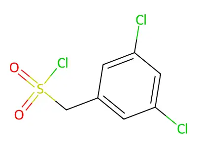 (3,5-dichlorophenyl)methanesulfonyl Chloride structure