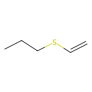Propane, 1-(ethenylthio)- structure