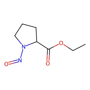 N-Nitrosoproline ethyl ester structure
