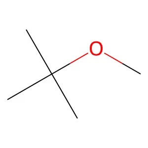 tert-Butyl methyl ether structure