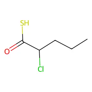 2-Chloro-4-methylthiobutanoic acid structure