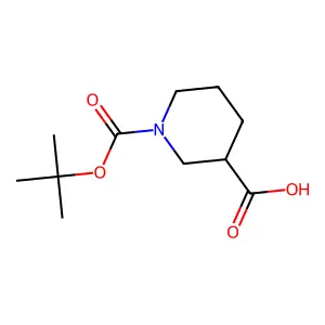 1-tert-Butyl 3-ethyl (3R)-piperidine-1,3-dicarboxylate structure