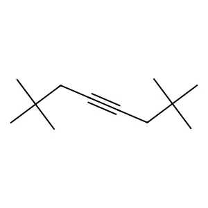 4-Octyne, 2,2,7,7-tetramethyl structure