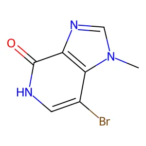 7-Bromo-1-methyl-1H-imidazo[4,5-c]pyridin-4(5H)-one structure