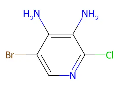 5-Bromo-4-chloro-6-methylpyrimidin-2-amine structure