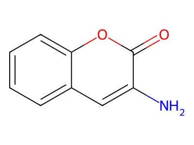 3-Aminocoumarin structure