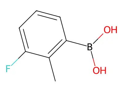 3-Fluoro-2-methylphenylboronic Acid structure