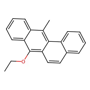 7-Ethoxy-12-methylbenz(a)anthracene structure