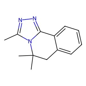 3,5,5-Trimethyl-5,6-dihydro-[1,2,4]triazolo[3,4-a]isoquinoline structure