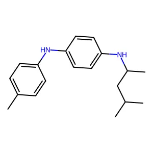 1,4-Benzenediamine, N1-(1,3-dimethylbutyl)-N4-(4-methylphenyl)- structure