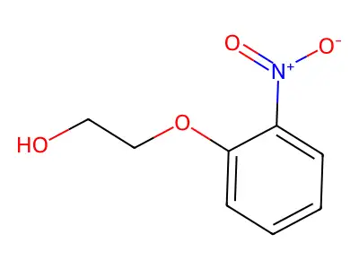 2-(2-Nitrophenoxy)ethanol structure