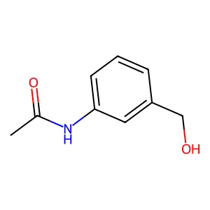 3-Acetaminobenzyl alcohol structure