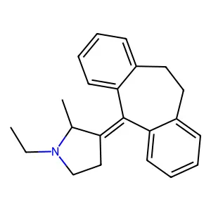 Piroheptine structure