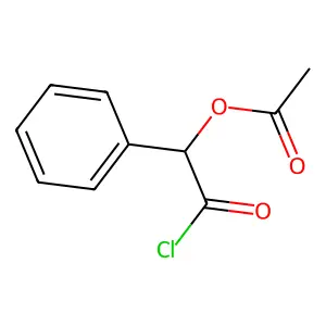 1-(Chloroformyl)benzyl acetate structure
