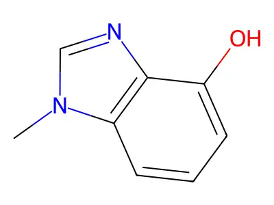 1H-Benzimidazol-4-ol, 1-methyl- structure