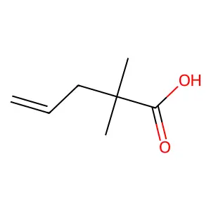 2,2-Dimethyl-4-pentenoic acid structure