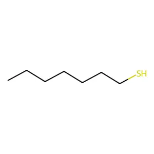 1-Heptanethiol structure