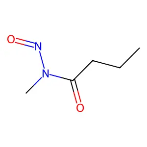 N-Methyl-N-nitrosobutyramide structure
