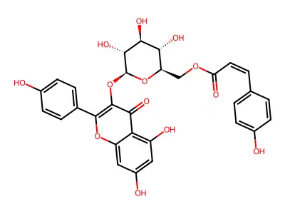 Tiliroside structure