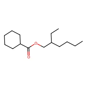 2-Ethylhexyl cyclohexanecarboxylate structure